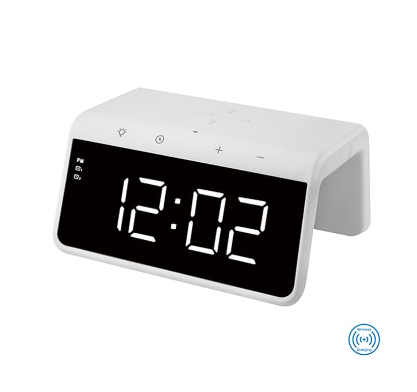 Годинник з бездротовою зарядкою Wake Up, TM TEG для брендування логотипом