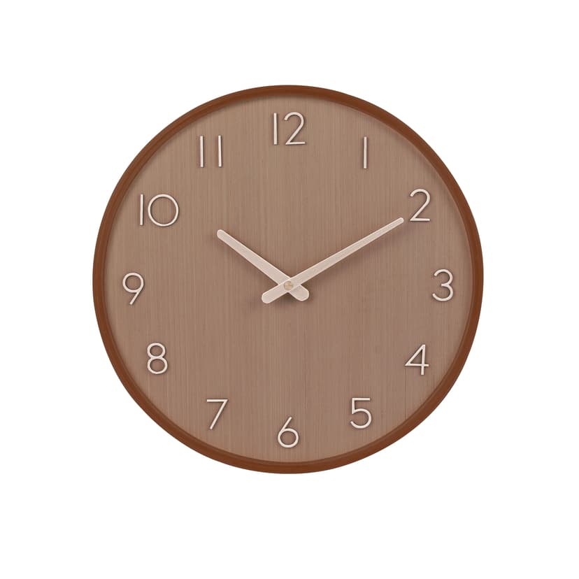 Годинник настінний 31 см., WoodTime, TM TEG для брендування логотипом