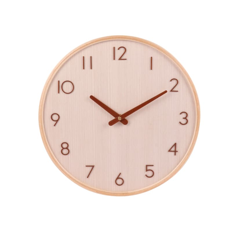 Годинник настінний 31 см., WoodTime, TM TEG для брендування логотипом