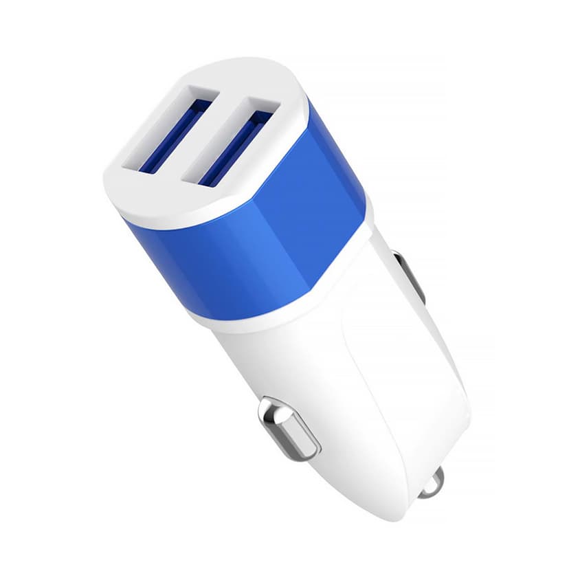 Автомобільний зарядний пристрій Duo, TM TEG для брендування логотипом